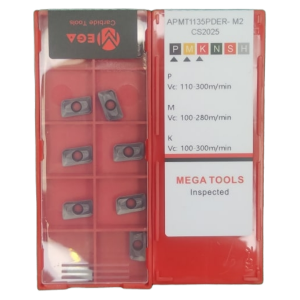 APMT1135PDER-M2-CS2025 Пластина фрезерная для стали и чугуна MEGA