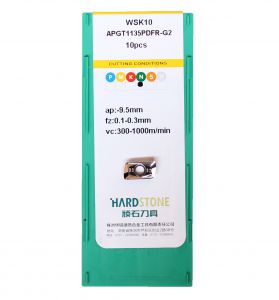 APGT1135PDFR-G2 WSK10  (под фрезу Mitsubishi) Пластина фрезерная