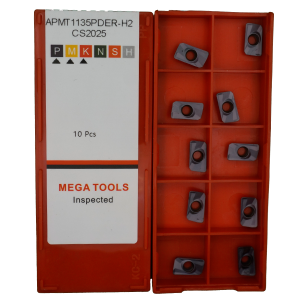 APMT1135PDER-H2-CS2025 Пластина фрезерная для нержавеющей стали и чугуна MEGA