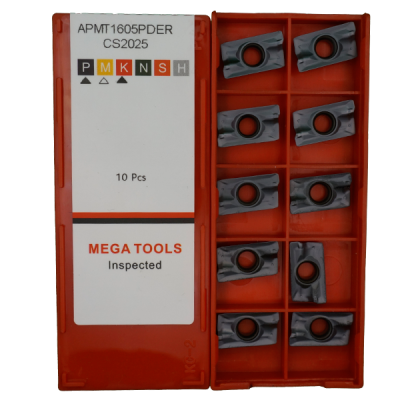 APMT1605PDER-CS2025 Пластина фрезерная для стали и чугуна MEGA