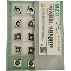 CCGT09T301ER-U-ZN90 Пластина токарная MZG