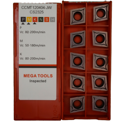 CCMT120404-JW-CS2325 Пластина токарная для стали и нержавеющей стали