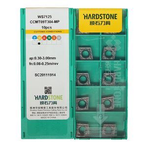 CCMT09T304-MP-WS7125 Пластина токарная для нержавеющей стали, получистовая обработка