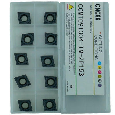 CCMT09T304-TM-ZP153 Пластина для внутреннего и наружного точения