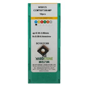 CCMT09T308-MP-WS8125 Пластина токарная для стали, получистовая обработка