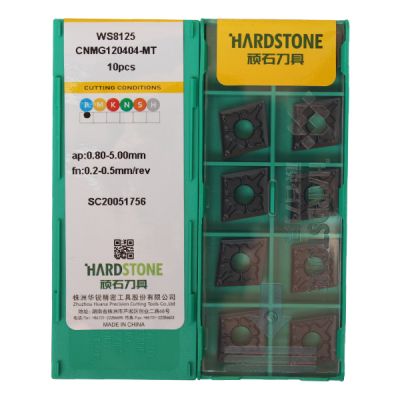CNMG120404-MT-WS8125 Пластина токарная для стали, получистовая обработка