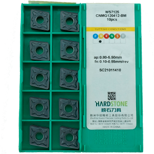 CNMG120412-BM-WS7125 Пластина токарная для нержавеющей стали, получистовая обработка