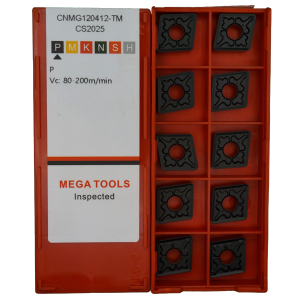 CNMG120412-TM-CS2025 Пластина токарная для стали MEGA