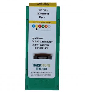 QCMB4004-WS7125 Пластина отрезная, канавочная для нержавеющей стали