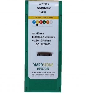 QCMB2002-WS7125 Пластина отрезная, канавочная для нержавеющей стали
