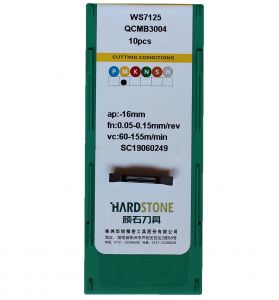QCMB3004 WS7125 Пластина отрезная, канавочная для нержавеющей стали