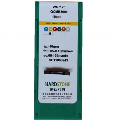 QCMB3004 WS7125 Пластина отрезная, канавочная для нержавеющей стали