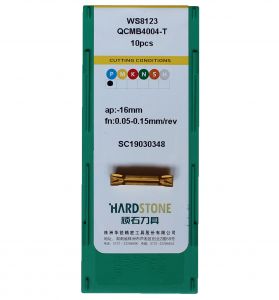 QCMB4004-T WS8123 Пластина отрезная, канавочная для стали