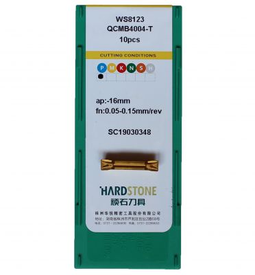 QCMB4004-T WS8123 Пластина отрезная, канавочная для стали