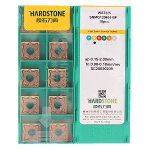 SNMG120408-BF-WS7225 Пластина токарная для нержавеющей стали, чистовая обработка