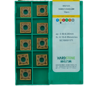 SNMG120408-BM-WS7225 Пластина токарная для нержавеющей стали, получистовая обработка