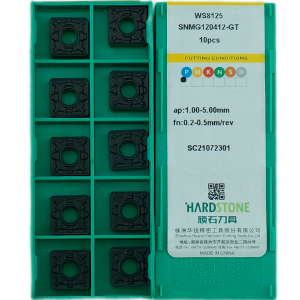 SNMG120412-GT-WS8125 Пластина токарная для стали, получистовая обработка