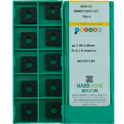 SNMG120412-GT-WS8125 Пластина токарная для стали, получистовая обработка
