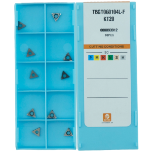 TBGT060104L-F-KT20 Пластина токарная для стали, чистовая обработка