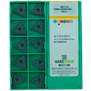 TNMG160408-BM-WS7125 Пластина токарная для нержавеющей стали, получистовая обработка