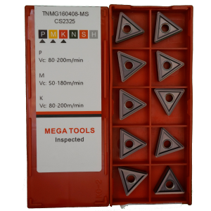 TNMG160408-MS-CS2325 Пластина токарная для стали и нержавеющей стали MEGA