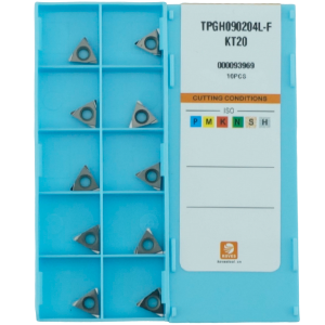 TPGH090204L-F-KT20 Пластина токарная для стали, чистовая обработка