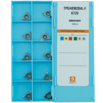 TPGH090204L-F-KT20 Пластина токарная для стали, чистовая обработка