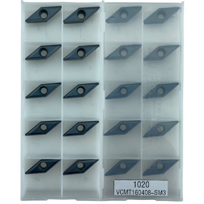 VCMT160408-SM3-1020 Пластина токарная