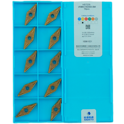 VNMG160408-BM-HS7225 Пластина токарная для нержавеющей стали, получистовая обработка