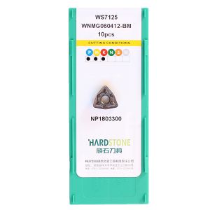 WNMG060412-BM-WS7125 Пластина токарная для нержавеющей стали, получистовая обработка