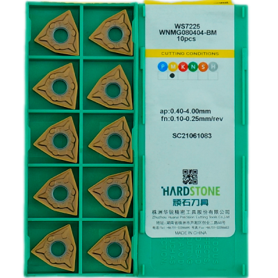 WNMG080404-BM-WS7225 Пластина токарная для нержавеющей стали, чистовая обработка