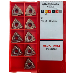 WNMG080408-BM-CS2325 Пластина токарная для стали MEGA