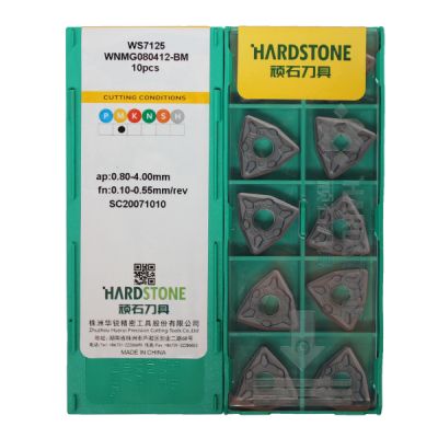WNMG080412-BM-WS7125 Пластина токарная для нержавеющей стали, получистовая обработка