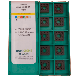 SNMG120408-GR-WS8125 Пластина токарная для стали, черновая обработка